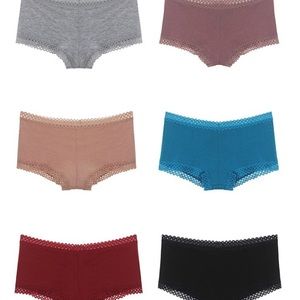 BoyShort Plus Panty Underwear Comfy Stretch